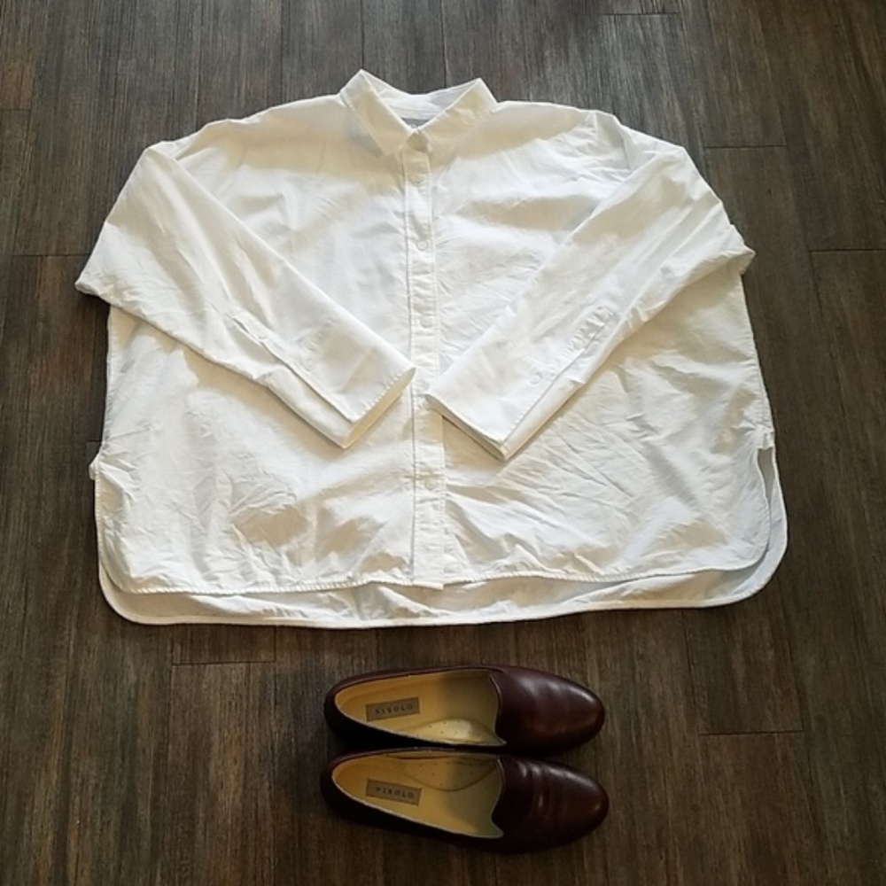 Everlane Japanese Cotton Oxford Square Shirt